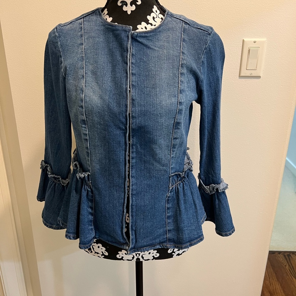 Live a Little denim jacket